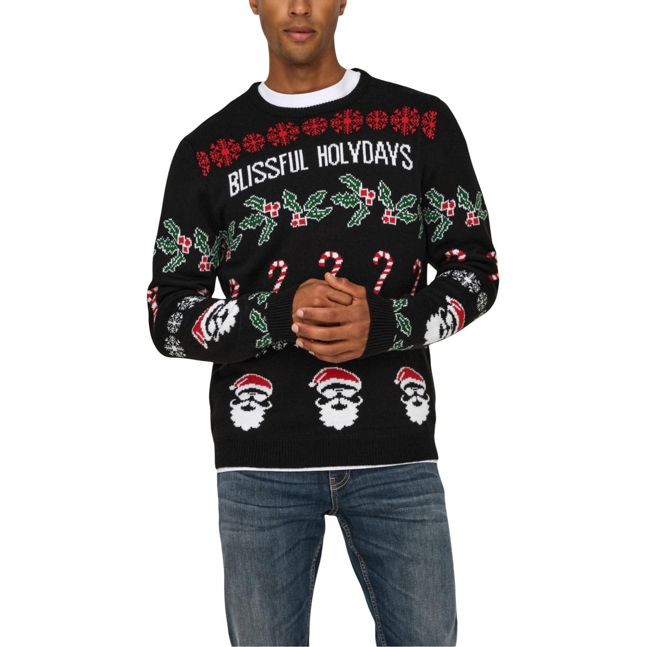 Only & Sons - Only & Sons Pulóver Férfi